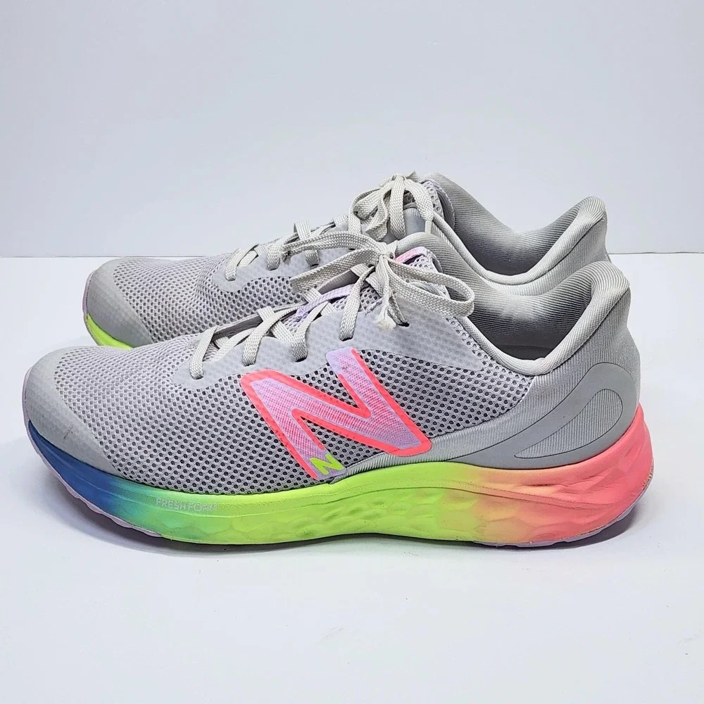 New Balance Fresh Foam Arishi Shoes Big Kids Size 7 Multicolor Running Sneakers